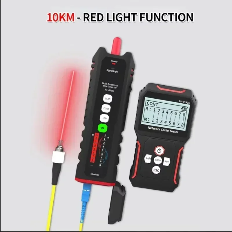 

NOYAFA NF-859GK/GT/GS network cable single head crimping length breakpoint tester,red light power meter,crystal head crimping l