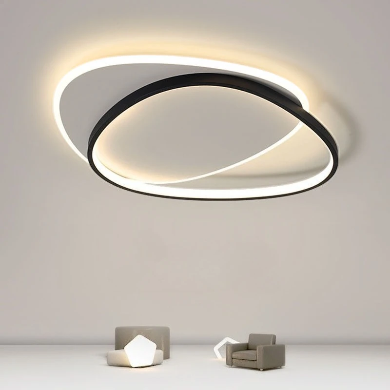 Modern Combination Triangle Ceiling Lights Living Room Minimalist Led Lighting Fixture Bedroom Full Spectrum Eye Protection Lamp