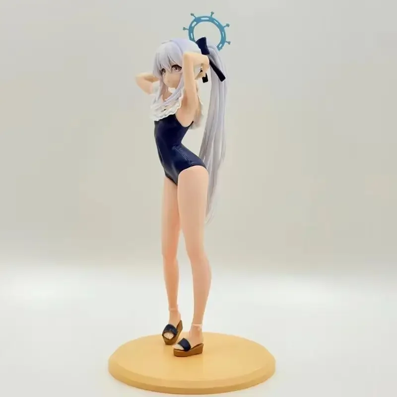 الأزرق الأرشيف مقياس أزور لين بولا شاطئ البحر صدفة ملابس السباحة Tsukiyuki Miyako لعبة أنيمي فتاة جميلة عمل الأرشيف الأزرق
