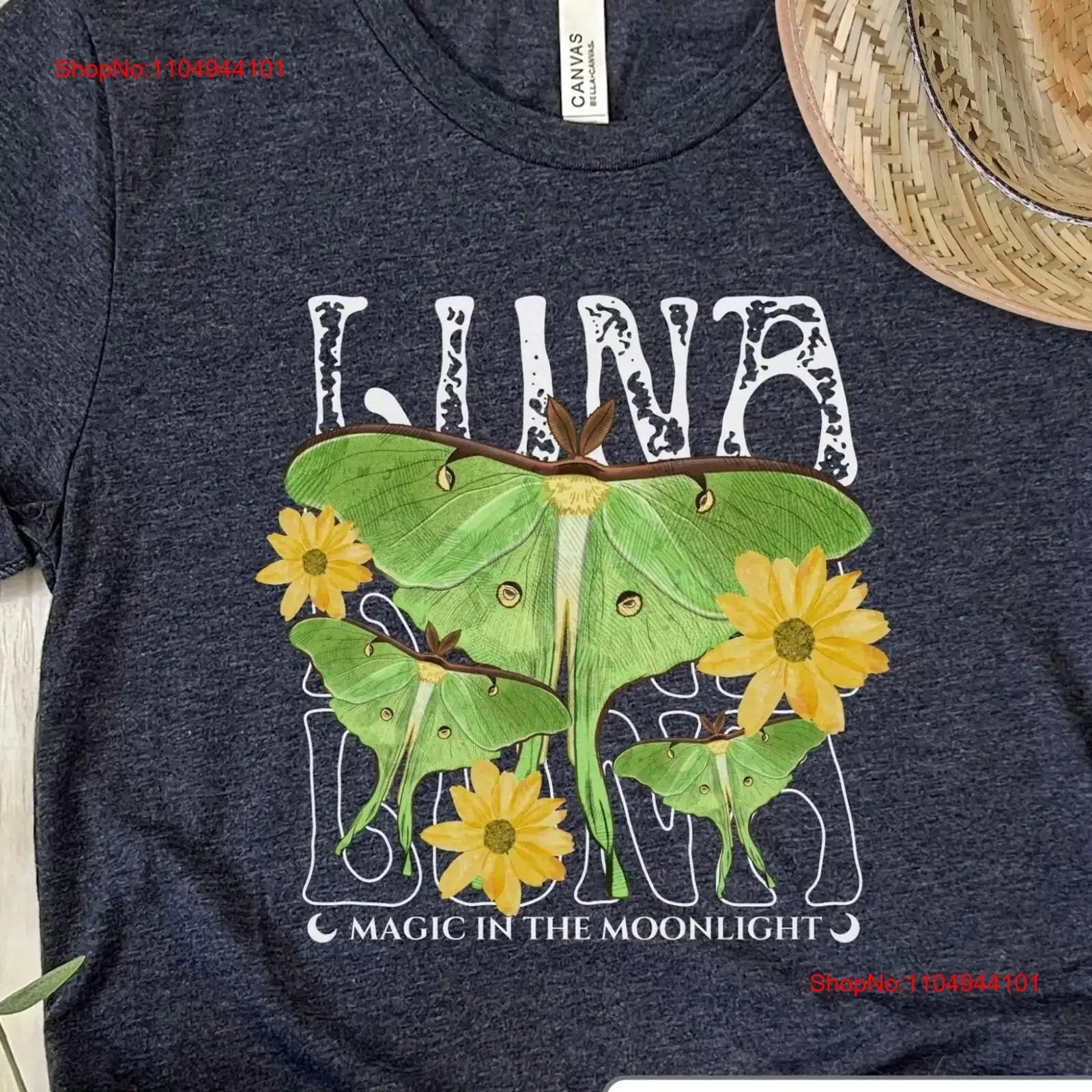 Luna Moths And Flow… - image