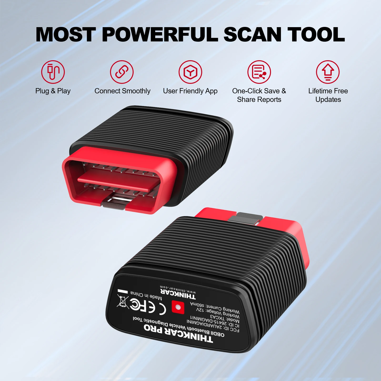 Thinkcar Pro Flashed DZ X-DIAG Versão DEMO/EOBD2/OBD2 Leitor de código BT200 EDIAG MINI Bluetooth Scanner Ferramenta de diagnóstico automotivo