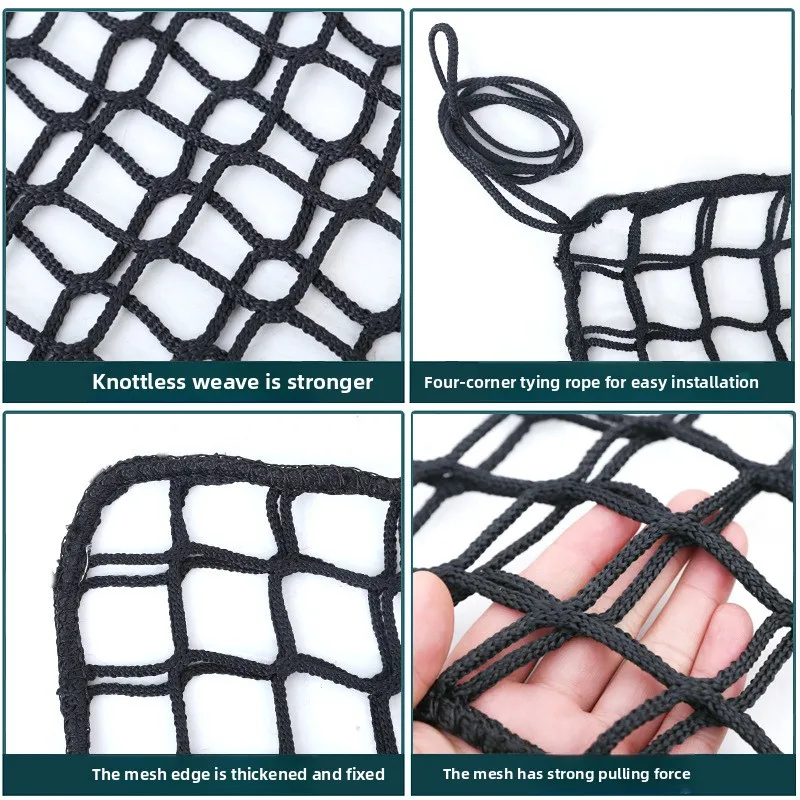شبكة بضائع للتسلق للأطفال، شبكة أمان للعب في الهواء الطلق، دورة عقبة للأطفال، طبقات مزدوجة، شبكة أمان في الفناء الخلفي #4