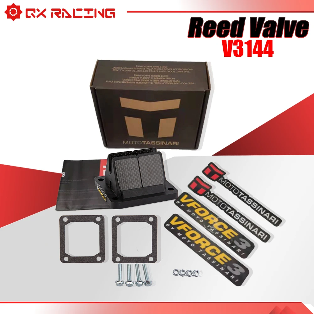 Motorcycle Reed Valve Kit Vforce 3 V3144 Reed V-Force 3 Reed Valve Assembly for Yamaha YZ85 YZ125  YZ400 CR250R Bike Accessories