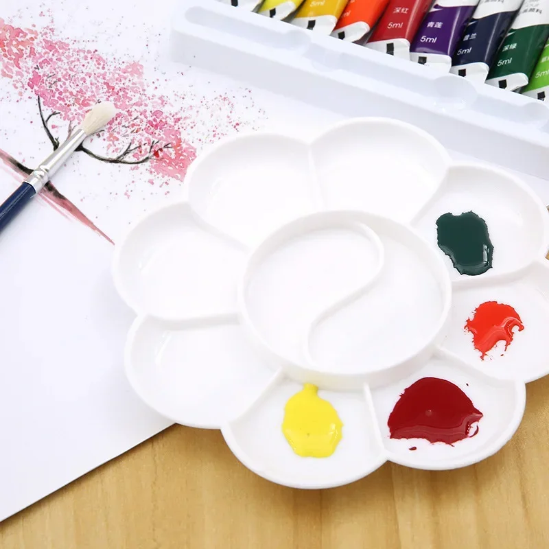 

Art Supplies for Acrylic, Oil, Propylene, Gouache - Plastic Palette, Art Alternatives Paint Tray for Craft DIY, Watercolor