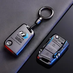 Car Folding Remote Key Fob Case Cover Shell For Volkswagen VW Polo Golf 7 MK7 Tiguan Passat Jetta E-golf Keychain Accessories