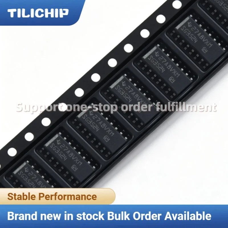 10PCS~20PCS Brand new SG3524DR Package SOIC-16 Dual-Channel DC-DC Power Chip 40V 0.05A Original IC