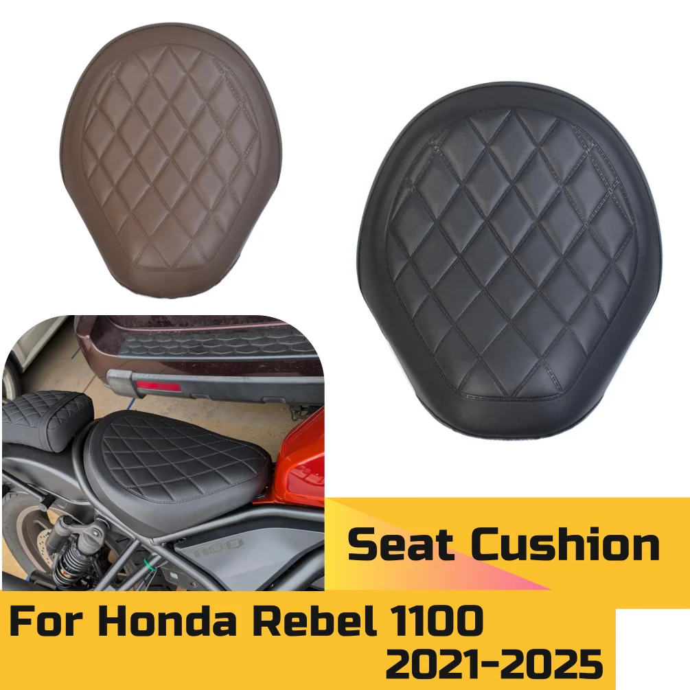 

CMX1100 Front Seat Pad For Honda Rebel CM CMX 1100 2025 2021-2024 CM1100 Rider Driver Seat Cushion Cover Motorcycle Accessories