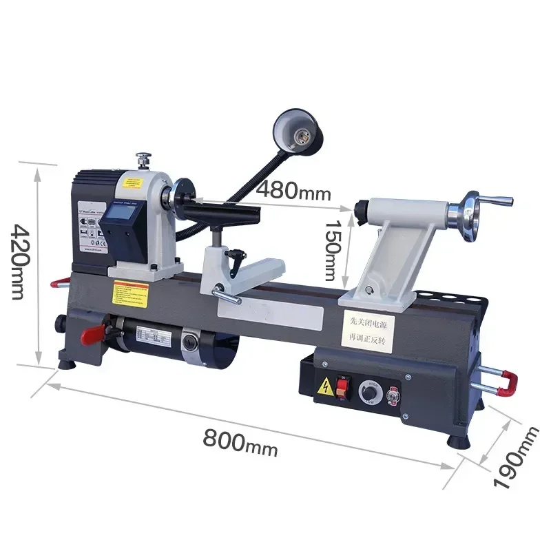 Woodworking lathes 1.1m miniature machine tools lathes household lathes Turning tool Woodworking function household multi-lathes