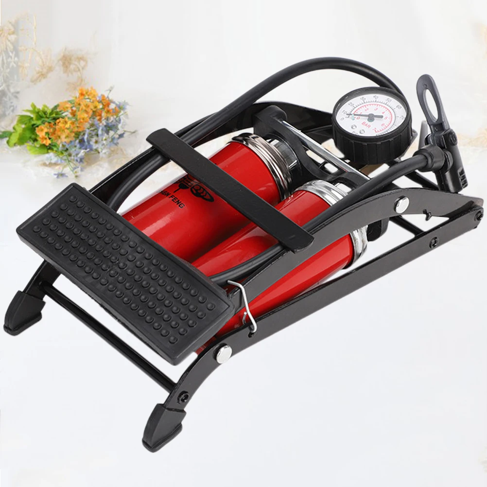 

Foot Pump for Outdoor Activities Pedals Air Pressure Mini Inflator with Bicycle Bike Sports Equipment