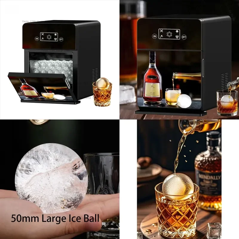 2026 Hot Sale for Newest Home Automatic Electric Smart Countertop Ice Making Machine Small Mini for Ice Sphere Ice Maker