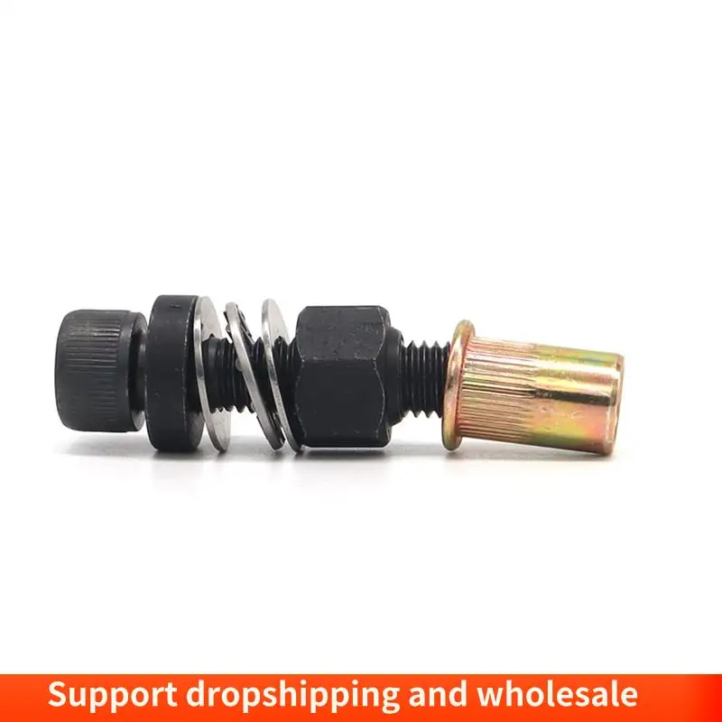 AA86 6 pezzi strumento adattatore dadi testa rivettatrice accessorio per dadi modello opzionale M3-M10