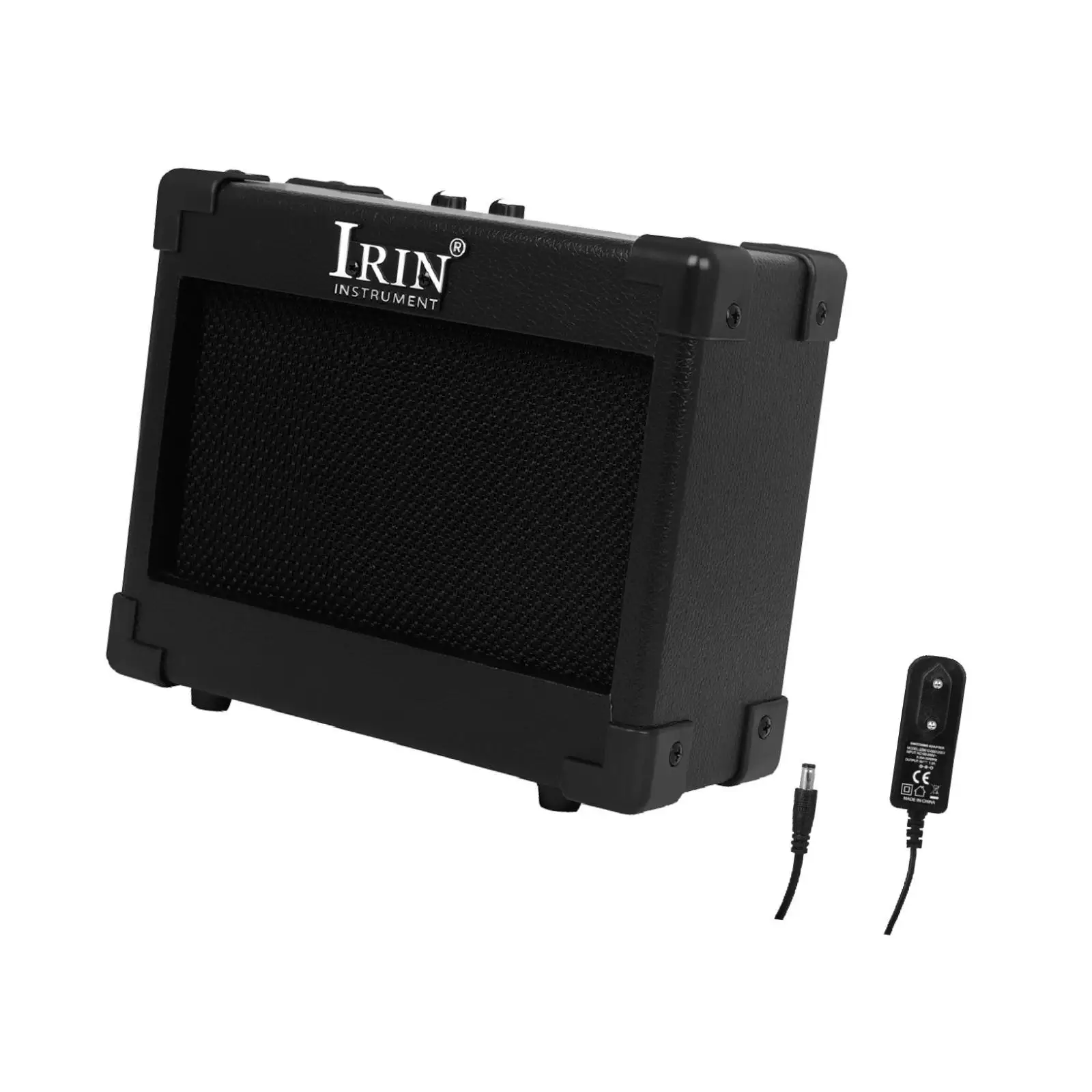 

Guitar Speaker Drive Button Knob Electric Guitar Amplifier Mini Bass Amp Practice Amp for Outdoor Performances Travel Household