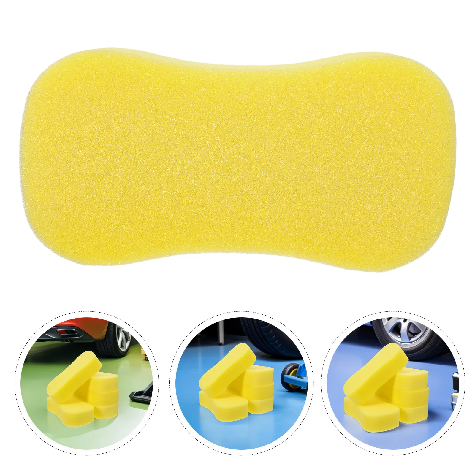 

Набор из 5 губок для мытья автомобиля, большие, 22x11x5 см, высокоплотные, впитывающие, 8-образные, для чистки авто, универсальные, для дома и автомобиля