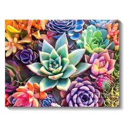 DIY 5D Diamond Painting Beautiful Colorful Flowers Art Full Rhinestones Diamond Painting Embroidery Kits Handmade Home Decor