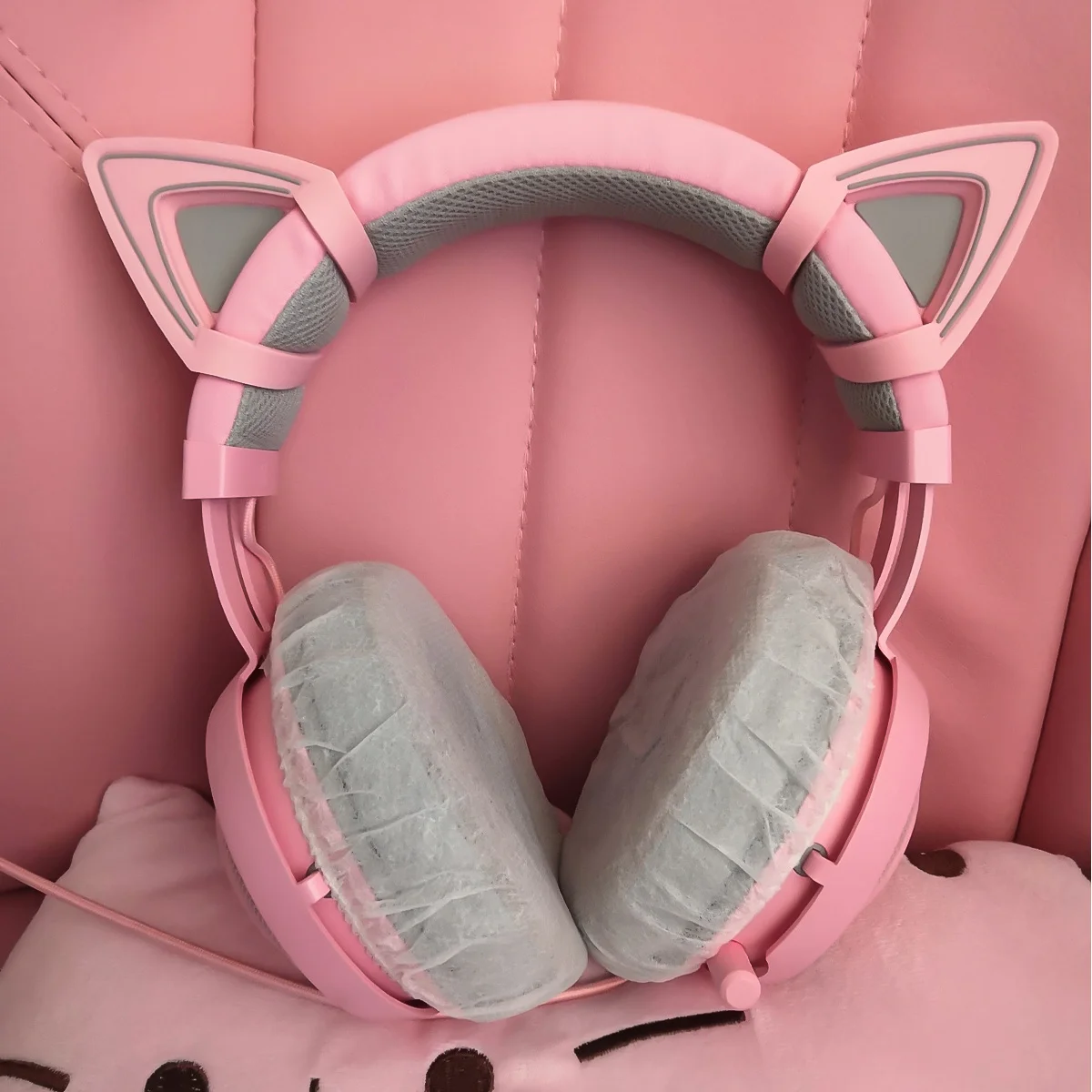 

50Pairs Disposable Ear Covers Headphone Earpad Protectors Stretchable Sweatproof for School Travel Headphone Ear Cover