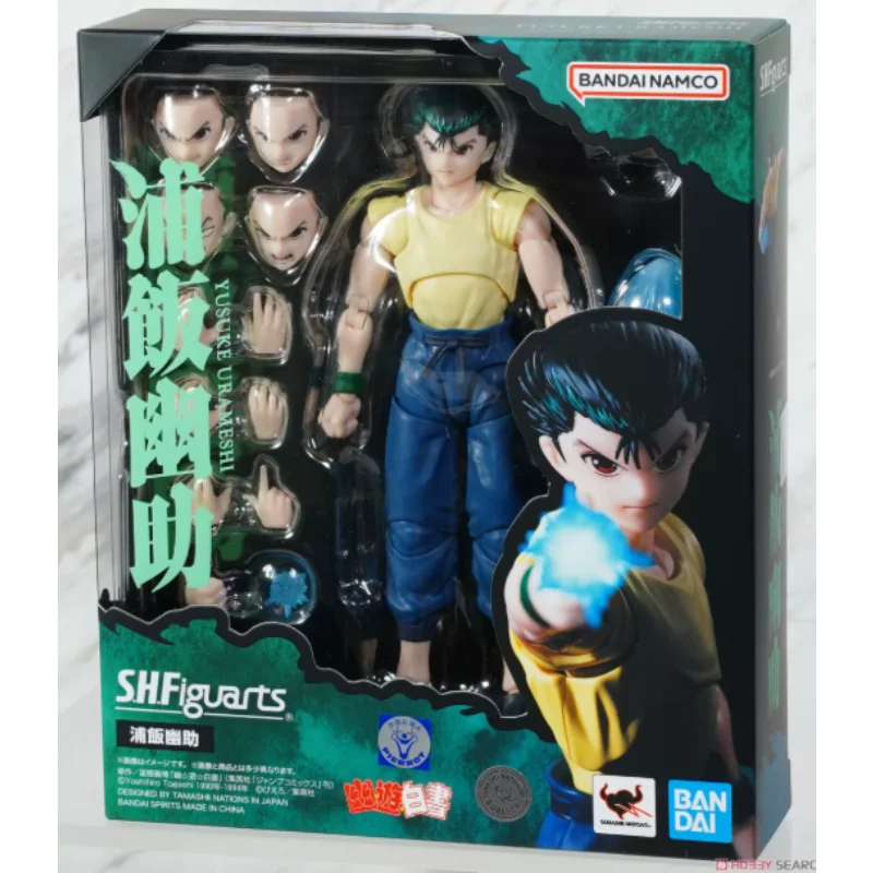 

In Stock Bandai SHF Yu Yu Hakusho Yusuke Urameshi Action Figure Model Collectible Gift