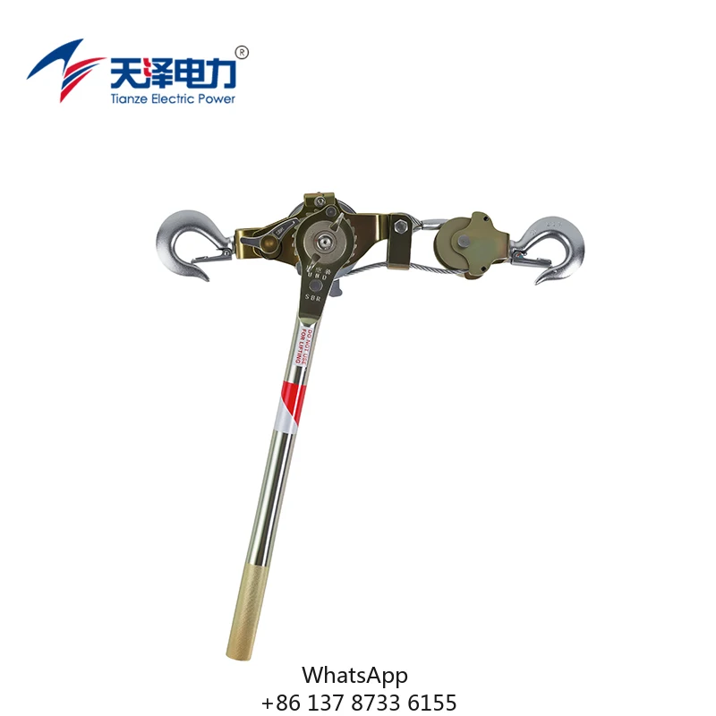 

P2000 2T Ручной съемник трещотки Трос Кабельный рычаг Подъемные зажимы