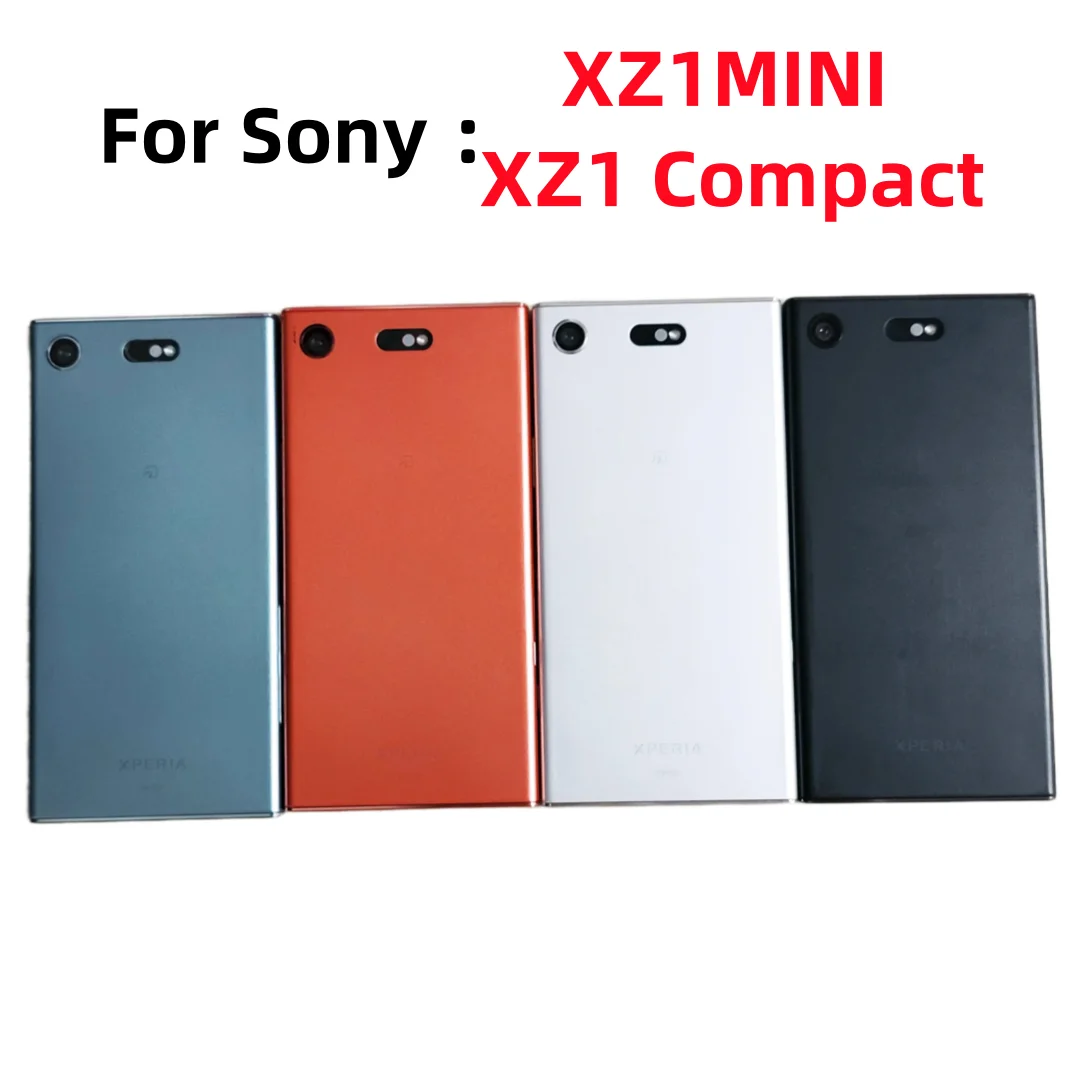 소니 XPERIA XZ1 XZ1mini XZ1Compact 용 후면 커버 케이스, 배터리 커버 하우징, 후면 문짝 케이스, G8441 G8442 G8341 G8342 SOV36