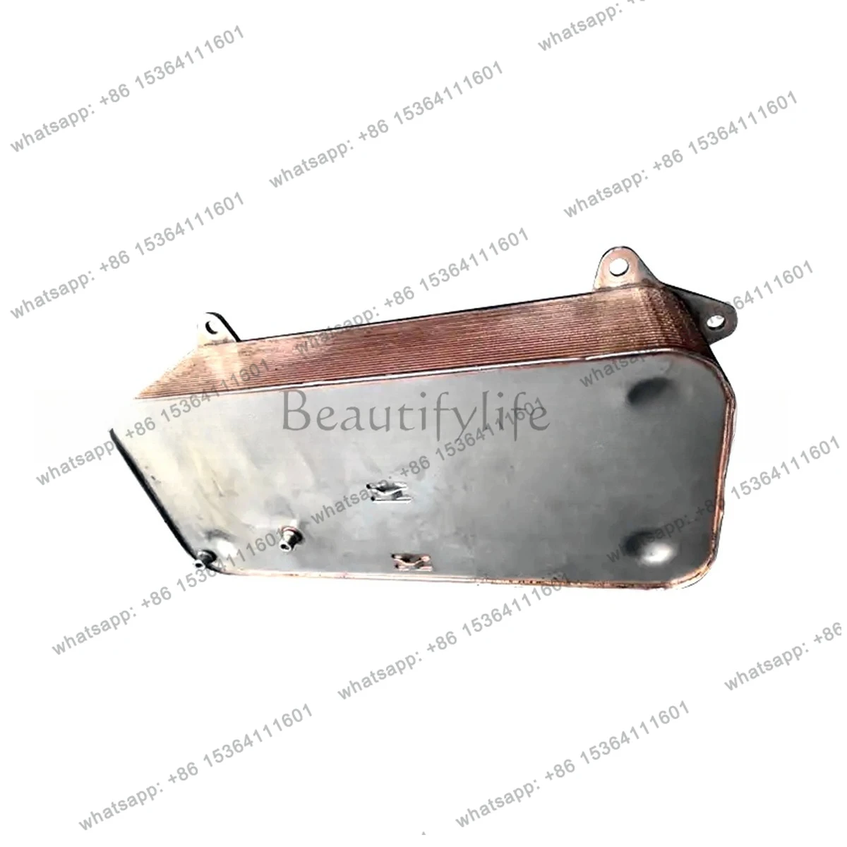 German car ZF16 gear transmission retarder oil cooler assembly 0501221839 radiator