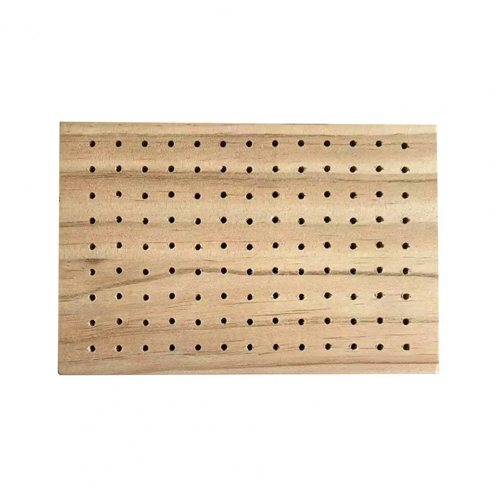 High Stability  Fashion Wooden Pottery Clay Base Plug Board Compact Clay Base Solid   for Playing