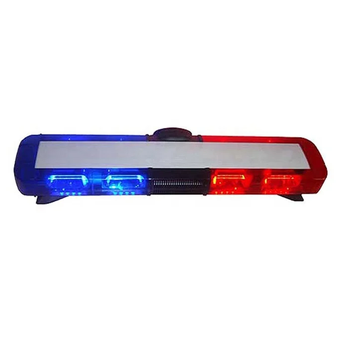 

120cm Full Size Vehicle Signal Red Blue Amber White Car Roof Led Strobe Beacon Warning Emergency Light Bar TBD-GA-8500H