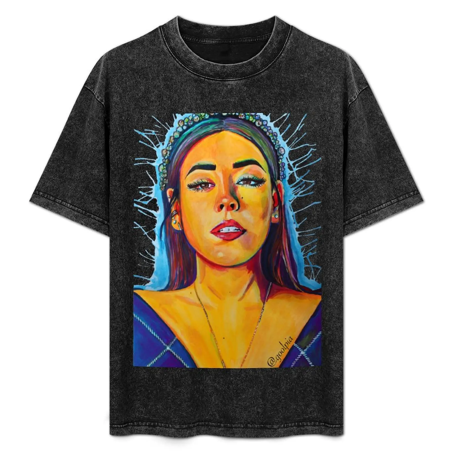 

Danna Paola Elite illustration T-Shirt plus sizes graphic shirts basketball graphic tees heavyweights mens t shirts top quality