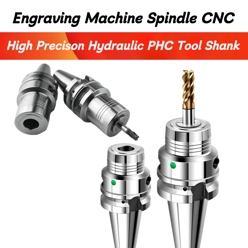 High Precison Hydraulic Chuck Tool Shank BT30 BT40 BT50  PHC06 PHC08 PHC10 PHC12 PHC16 PHC20 Collet BT Hydraulic Tool Holder