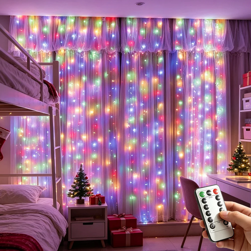 Led Fairy String Lights - 2026 LED Kerstdecoratie USB Lichtsnoer Feestelijke