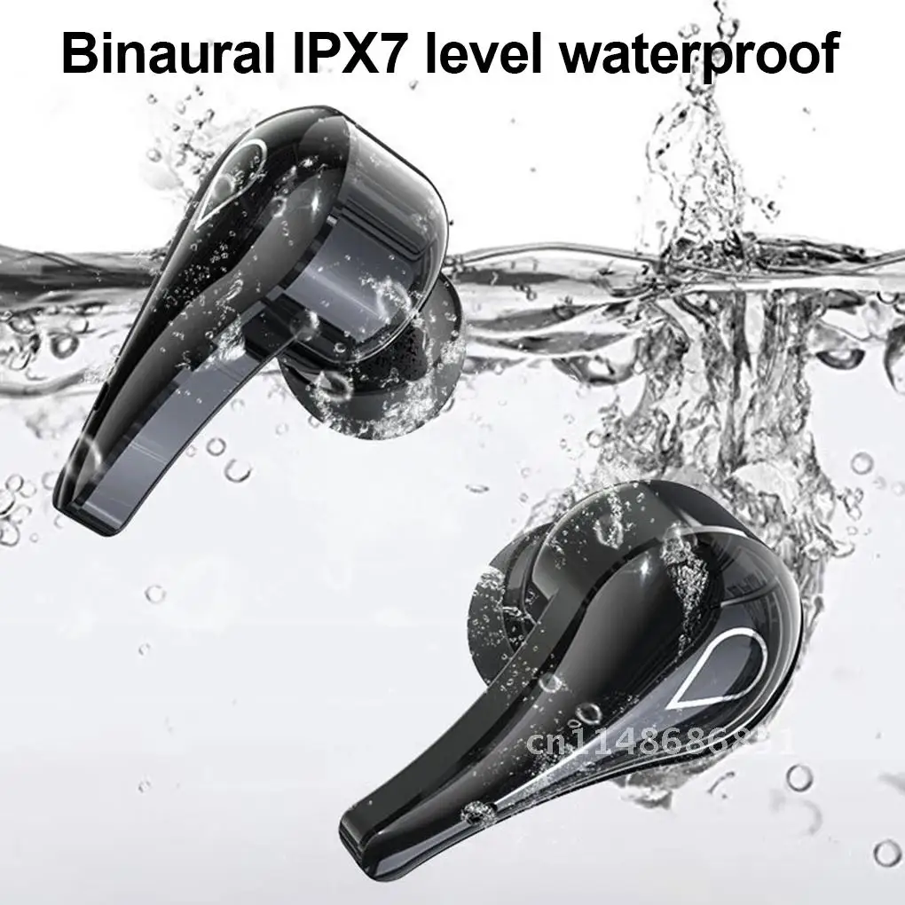 H3 TWS Wireless Headphones Mirror Screen LED Display Bluetooth-compatible Earphones 3500mAh Charging Box 9D Earbuds Headset