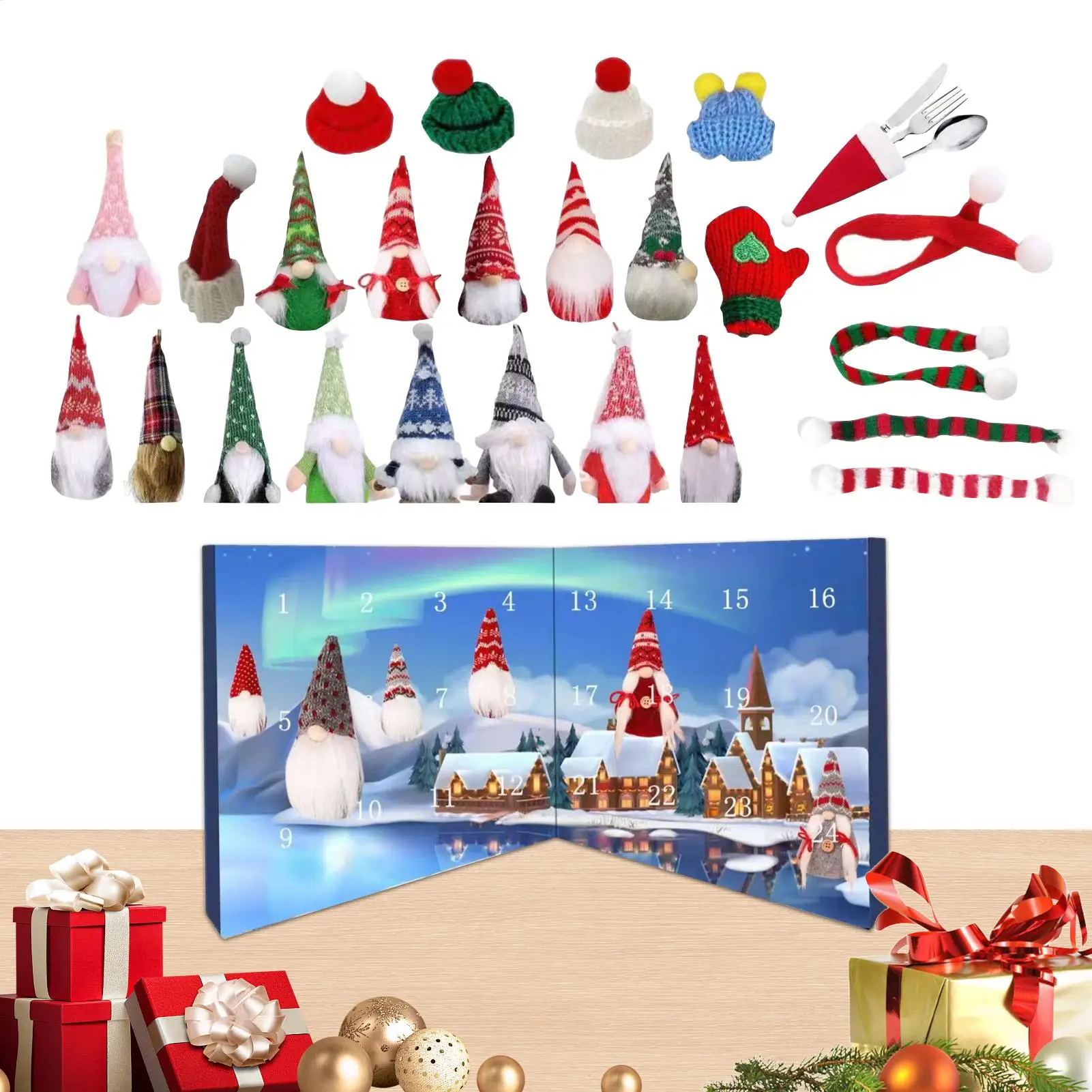

Christmas Countdown Countdown To Christmas Gnome Calendar Festive Toy Decor Ornament Planner For Teen Kids Toddler Girl Boy Men