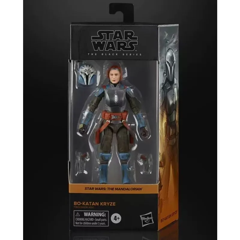 originale-hasbro-star-wars-the-black-series-bo-katan-kryze-anime-figure-toy-ornamenti-modello