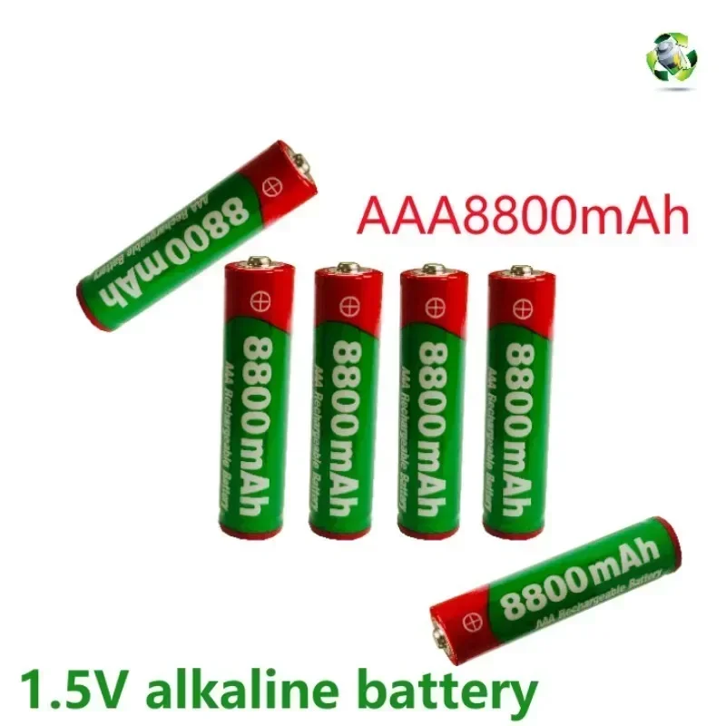 Batterie rechargeable AAA 8800 mah, 1,5 V, 8800 mah, rechargeable, nouveau, Alcalinas, batterie