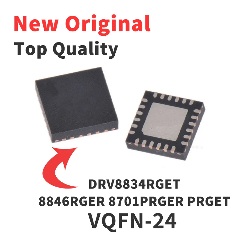 1 Piece DRV8846RGER DRV8701PRGER DRV8834RGER VQFN-24 QFN Chip IC New Original