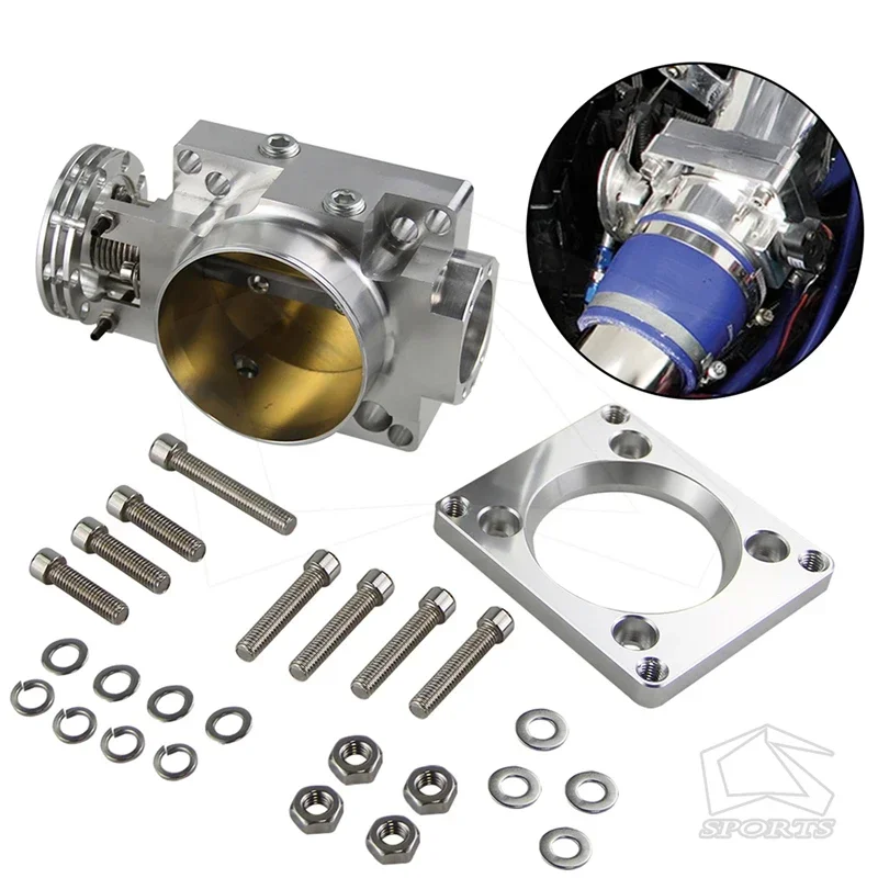70mm Throttle Body  For Nissan Silvia SR20 S13 S14 S15 Sr20det 200sx 240sx
