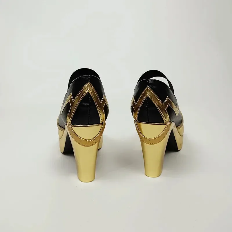 Anime Genshin Impact Cosplay Beidou Shoes Boot Halloween Carnival  Accessories