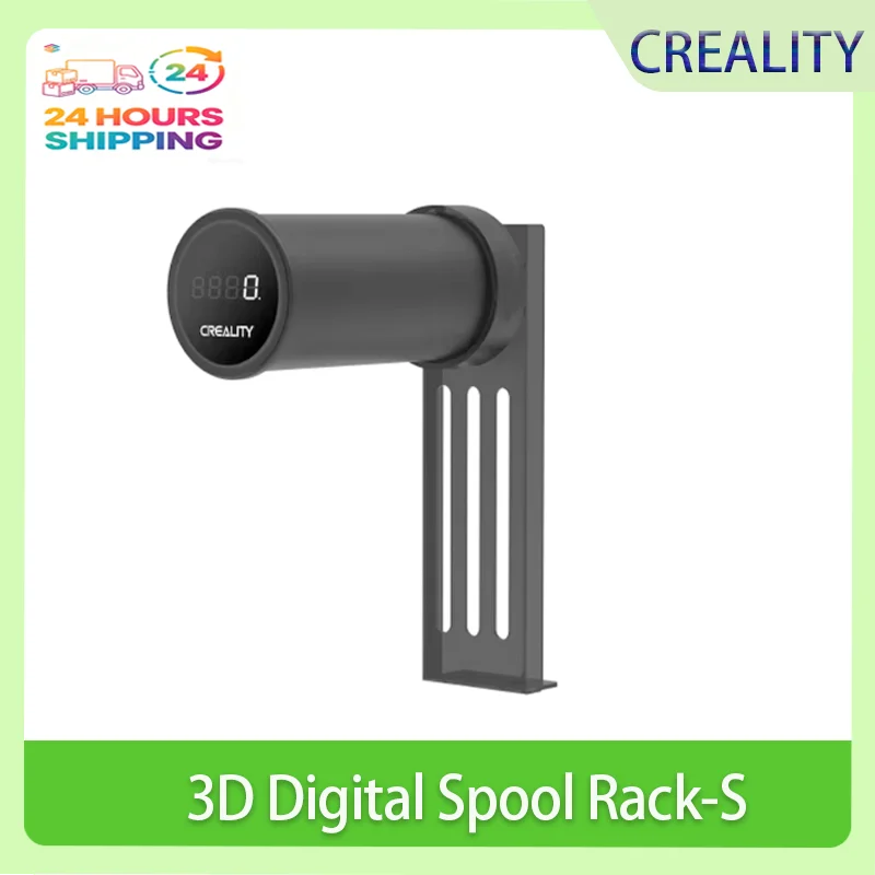 Creality 3D Printer Digital Spool Rack Weighable Spool Holder HD Display 3D Printer Accessory Fits for All FDM 3D Printers