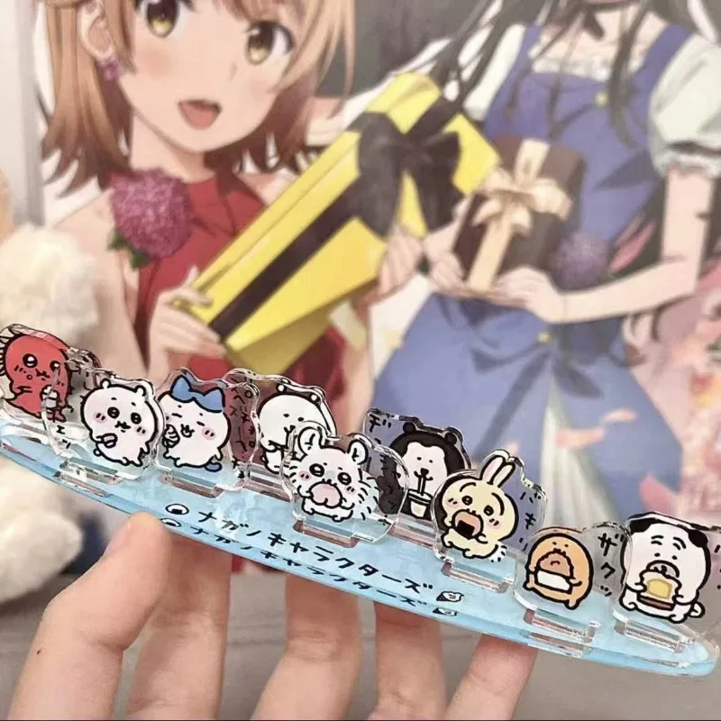 

Новая акриловая настольная подставка-декор в стиле аниме: милый персонаж Чиикава (Усаги, Хачиваре, Момонга) — идеальный подарок для друзей