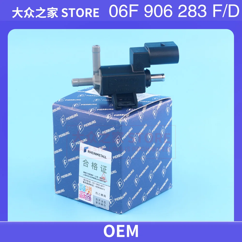 

OEM 7.00470.07.0 06F906283F Boost Pressure Control Valve For VW AUDI A4 A5 A6 Q5 TT A3 A1 1.8 2.0 TFSI TSI 06F906283A 06F906283B