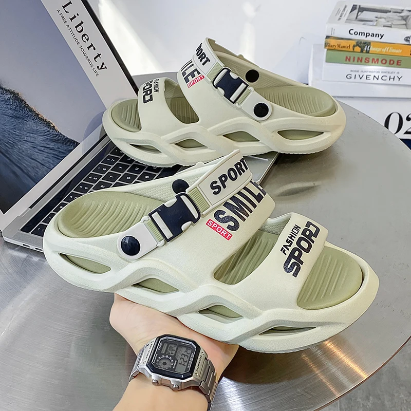 

Summer Sandals for Men, Non-Slip, Anti-Odor, Outdoor Breathable, Casual, Wear-Resistant Beach Shoes