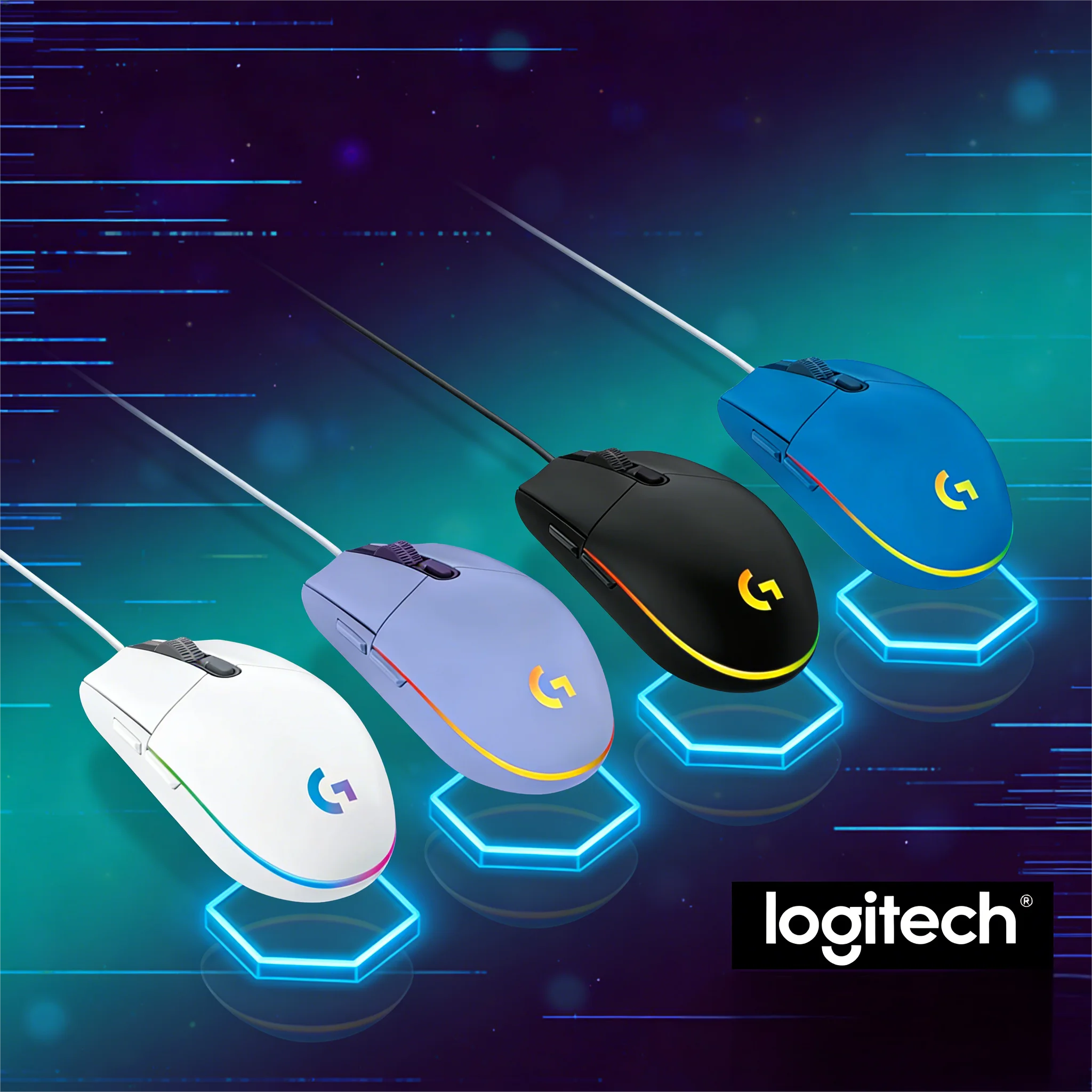 Logitech G203, Must…
