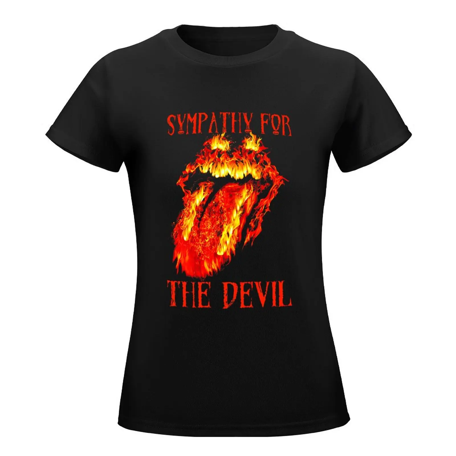 Sympathy for the devil T-Shirt graphics aesthetic clothes T-shirt Women