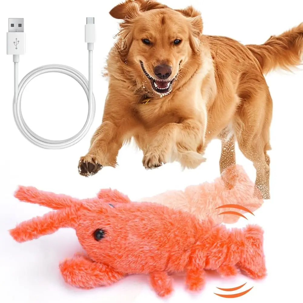 Juguete de Peluche Interactivo Eléctrico para Mascotas con Sonido, Lavable, con Carga USB, para Gatos y Perros, con Movimiento Automático, para Exteriores
