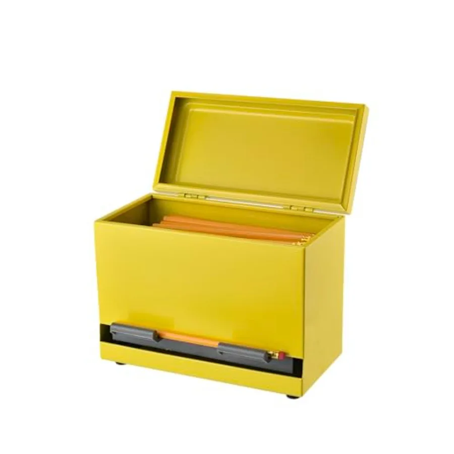 

Диспенсер для карандашей для класса - Стальной держатель для карандашей на стол - В комплекте съемные этикетки-наклейки - Обязательный предмет для учителя