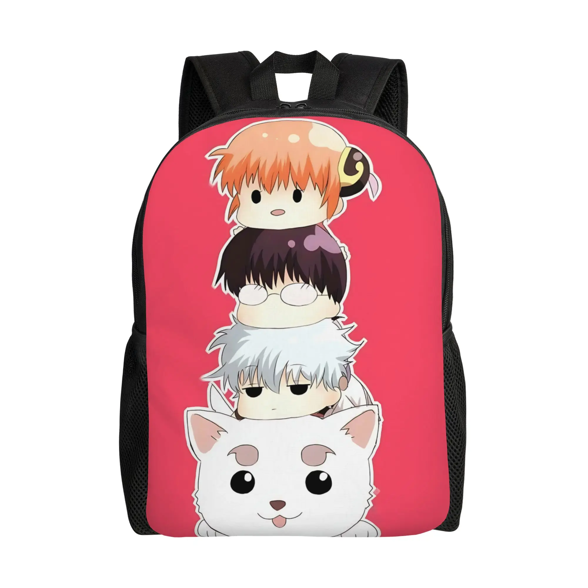 1 pieza de mochila para ordenador portátil Gintama, comienza el nuevo semestre