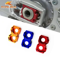 Motorcycle CNC Rear 15mm Chain Wheel Axle Tensioner Adjuster Blocks For 125cc 140cc 150cc 160cc 190cc Pit Dirt Bike