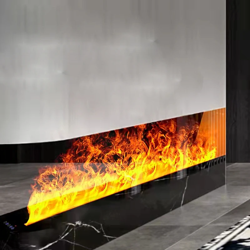 Wal-mart Wall Decoration Simulation Flame Furnace Real Touch Steam Fireplace