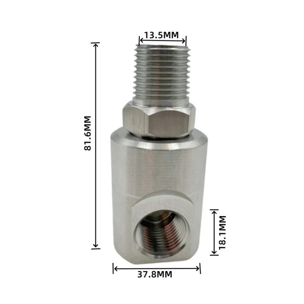 custom 1/2 Inch MXF Hose Reel Swivel Stainless Steel Heavy Duty Swivel Fitting 360° Rotation High Pressure Hose Reel Connector