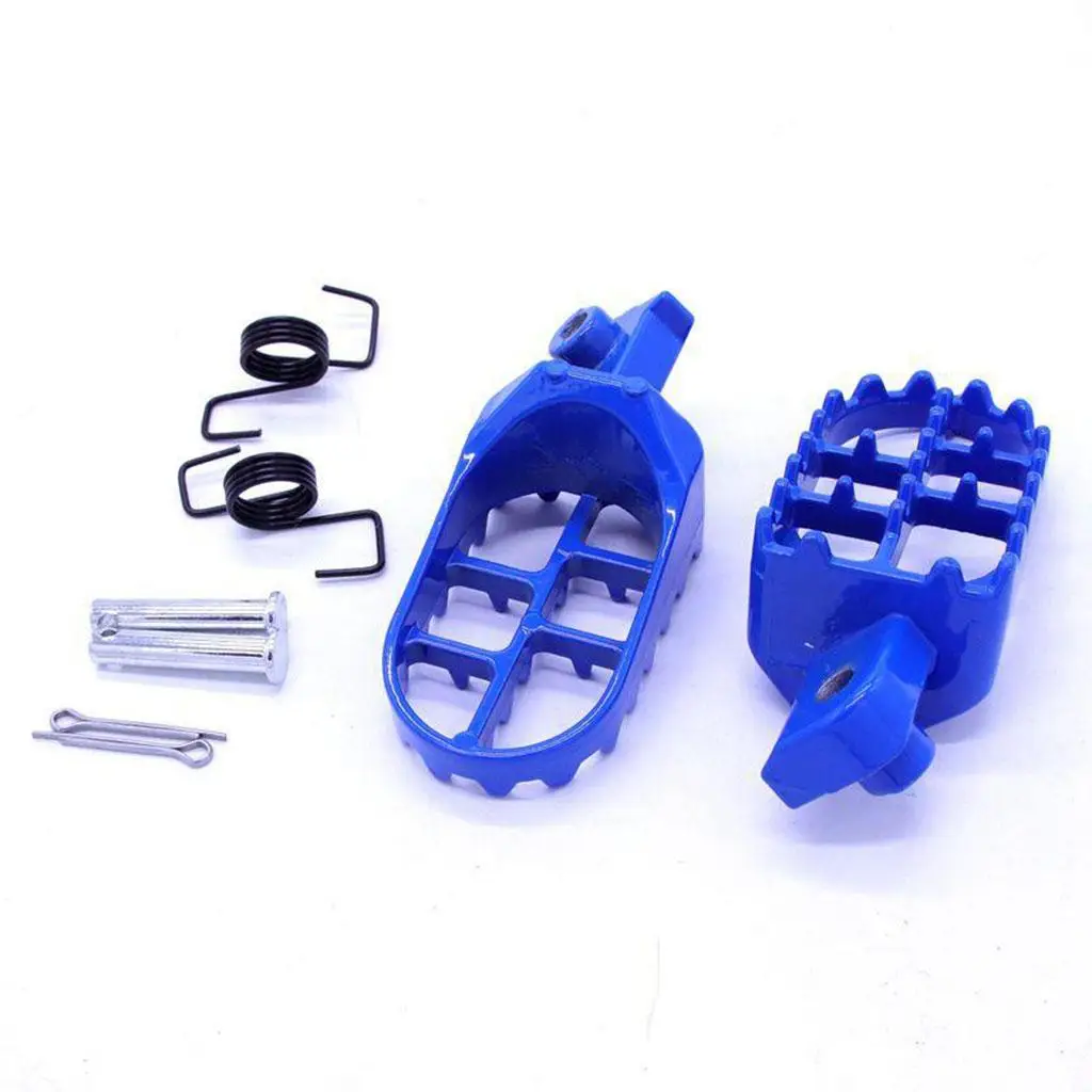 

Keajaiban Bersinar Blue Cnc алюминиевая педаль Kaki Pegangan Kaki для Yamaha PW80