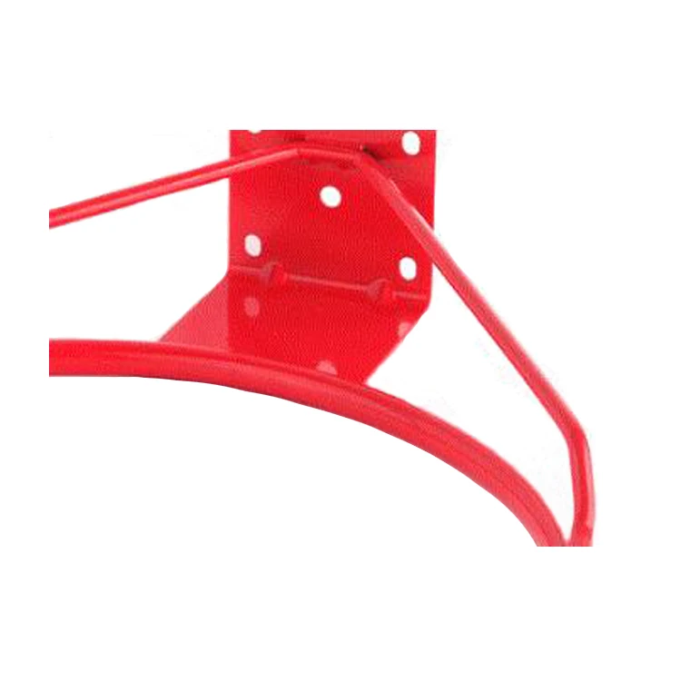 Anel de basquete de aro de basquete oco interno e externo de tamanho padrão de 18" com rede