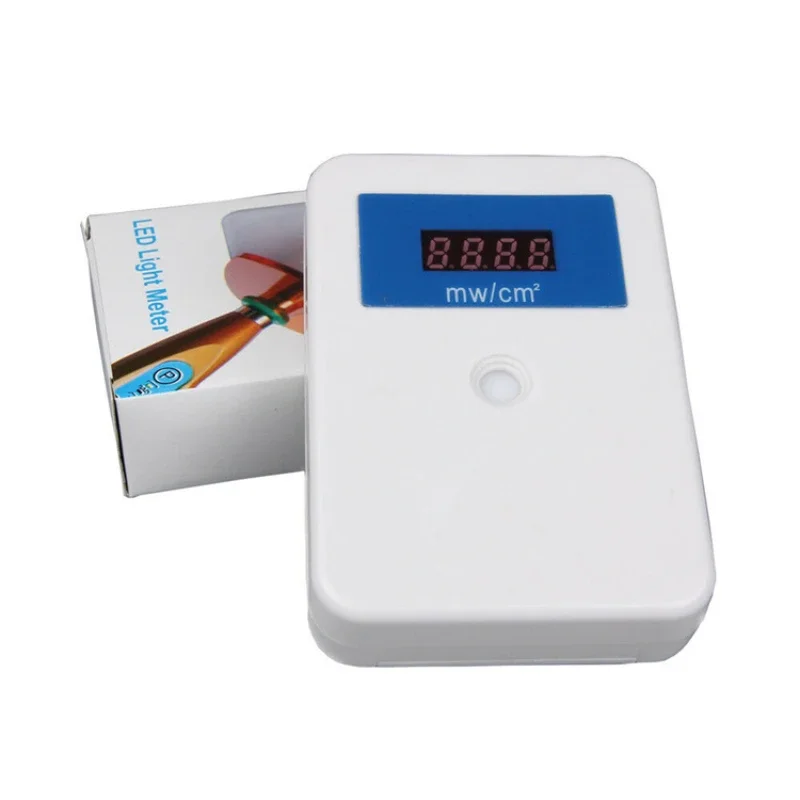 Tandheelkundige Meetmeter, Led Licht Cite Intensiteit Meettabel Met Digitaal Display Voor Nauwkeurig Sterk Meetinstrument